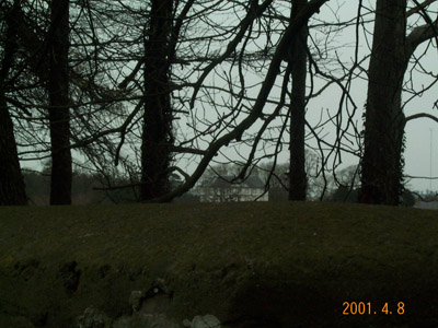 [Click for close-up. Charlesfort House (Athgaine Little, County Meath), home of the Tisdall family on the estate where Sally's great great grandfather worked.]